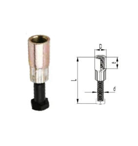 Bolt Anchor Socket - Threaded Socket Lifting System