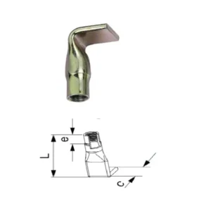 Fixing Socket With Bended End - Fixing System