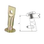 Fixing Socket With Nail Plate - Fixing System