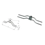 Flat Lifting Socket With Rebar (Slab Anchor) - Threaded Socket Lifting System