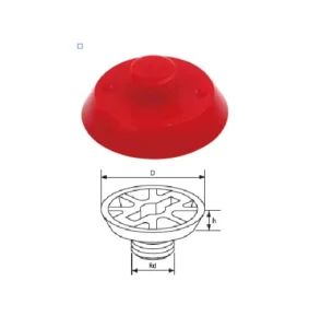 Plastic Nailing Plates - Threaded Socket Lifting System