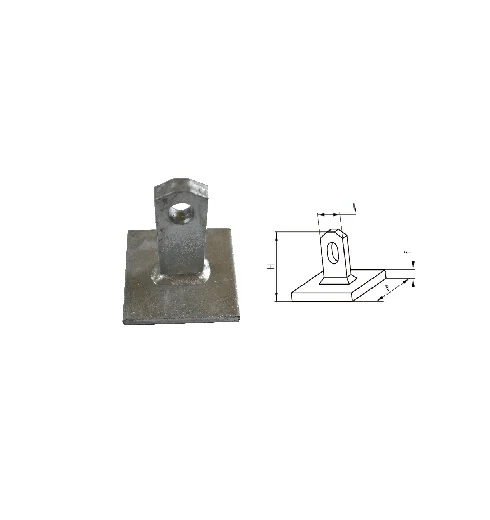 Plate Ring Anchor - Flat Lifting System