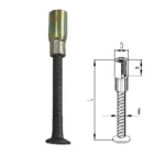 Rebar Foot Anchor Socket - Threaded Socket Lifting System