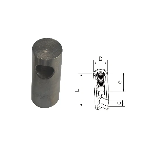 Solid Bar Lifting Socket - Threaded Socket Lifting System