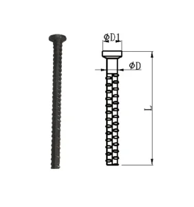 Straight Rebar Anchor - Pin Anchor Lifting System