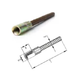 Straight Rebar Socket Anchor - Threaded Socket Lifting System