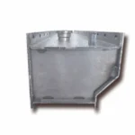 Steel shuttering with slab grouting joint profile and integrated shuttering magnet
